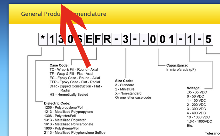Film Capacitors Efc Wesco Product Info